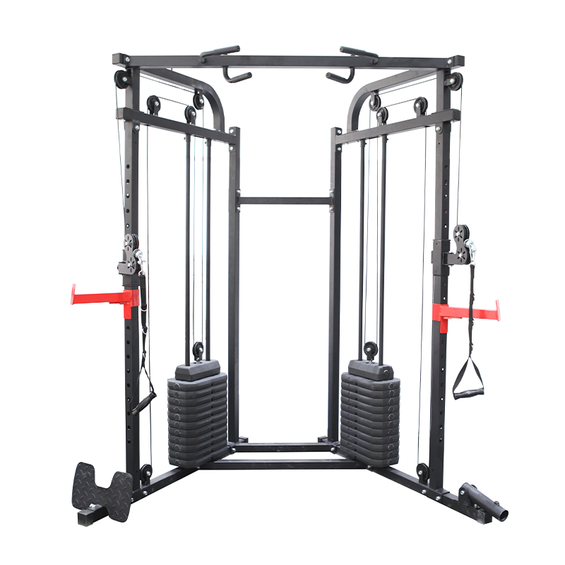 All In One Gym Home Equipment - Power Rack Cable Crossover Machine Home