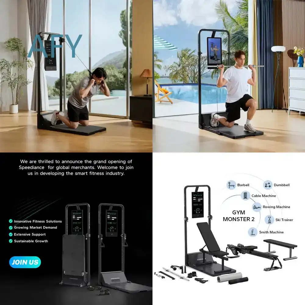 All In One Gym Home Equipment - Speediance All in One Gym Fitness
