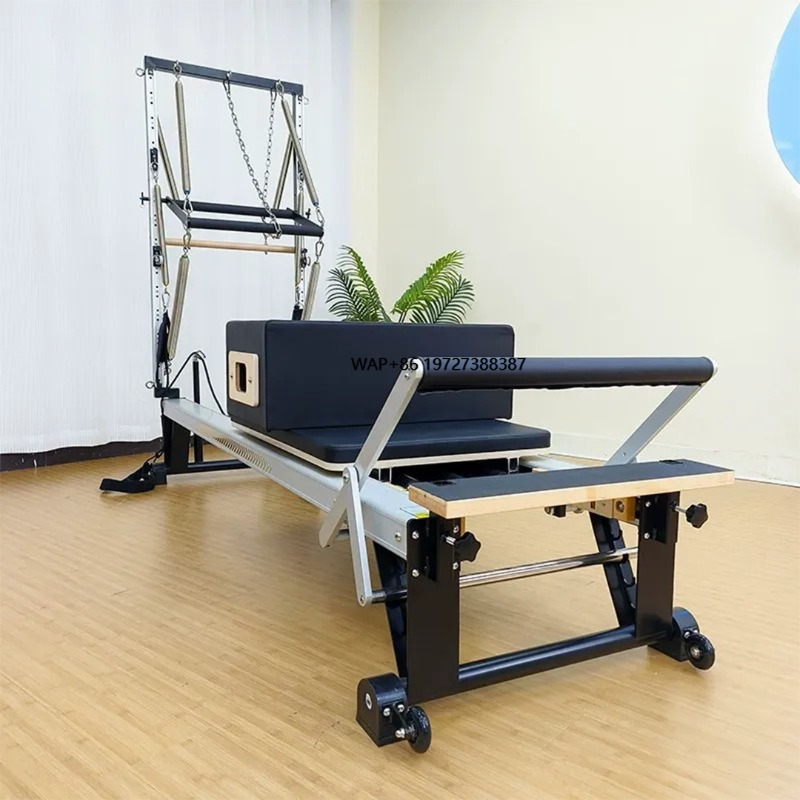 Home Gym One Machine - Aluminum Reformer Pilates at Home Adjustable