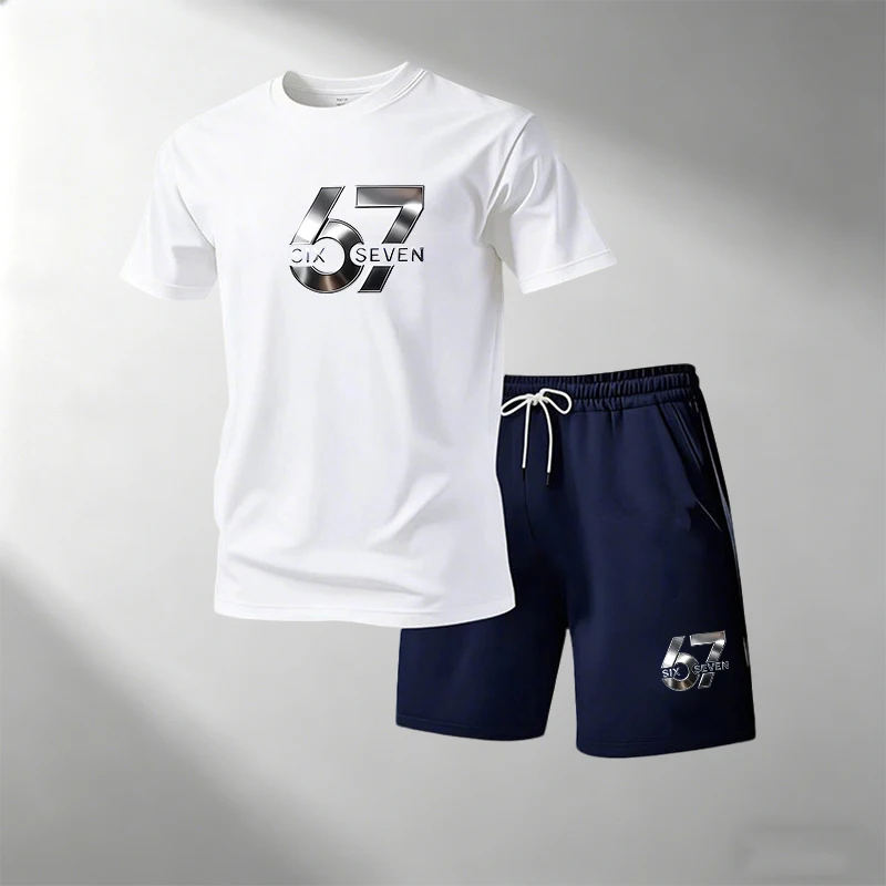 Home Gym Set - Offer: Men's 2-Piece Sports Set Round