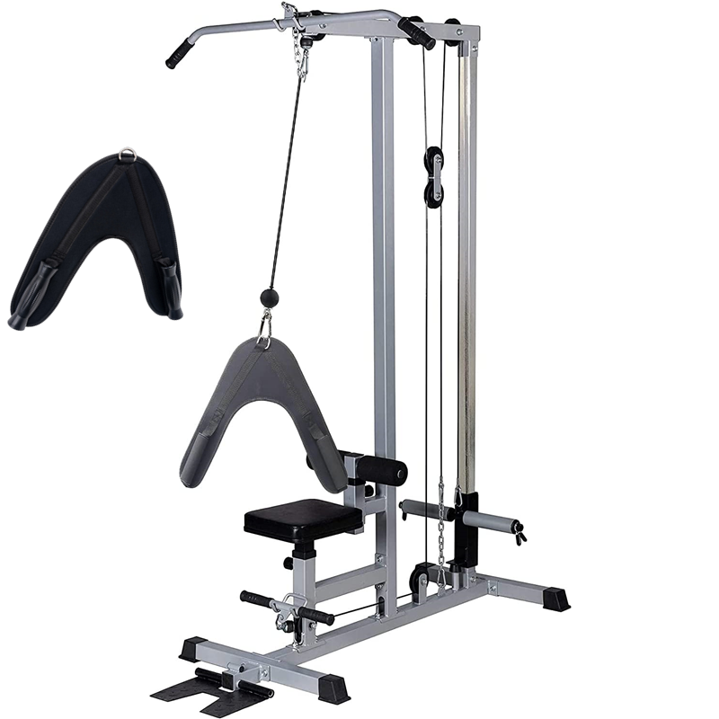 Home Gym Cable Machine - V-shape Abdominal Crunch Harness Straps Belt