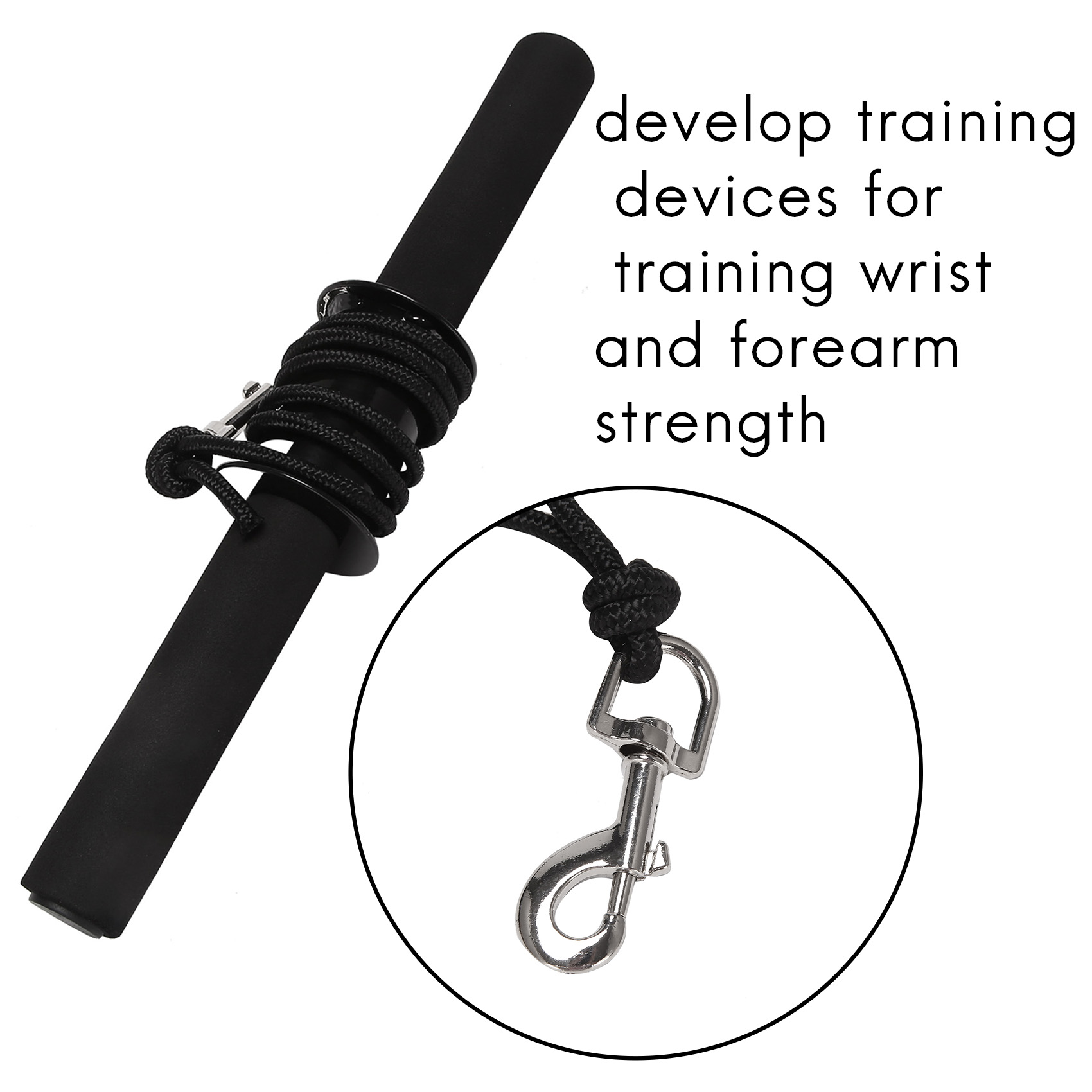 Wrist Roller Exerciser Trainer - Wrist Roller Forearm ulasan dan harga