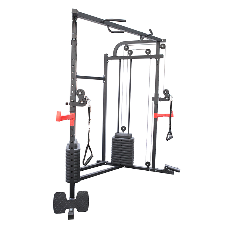 Power Rack Cable Crossover Mac - All In One Gym Home Equipment ulasan dan harga