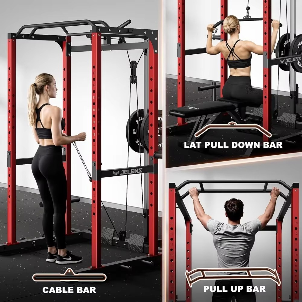 S21 Power Cage Multi-Function  - Home Gym Cable Machine ulasan dan harga