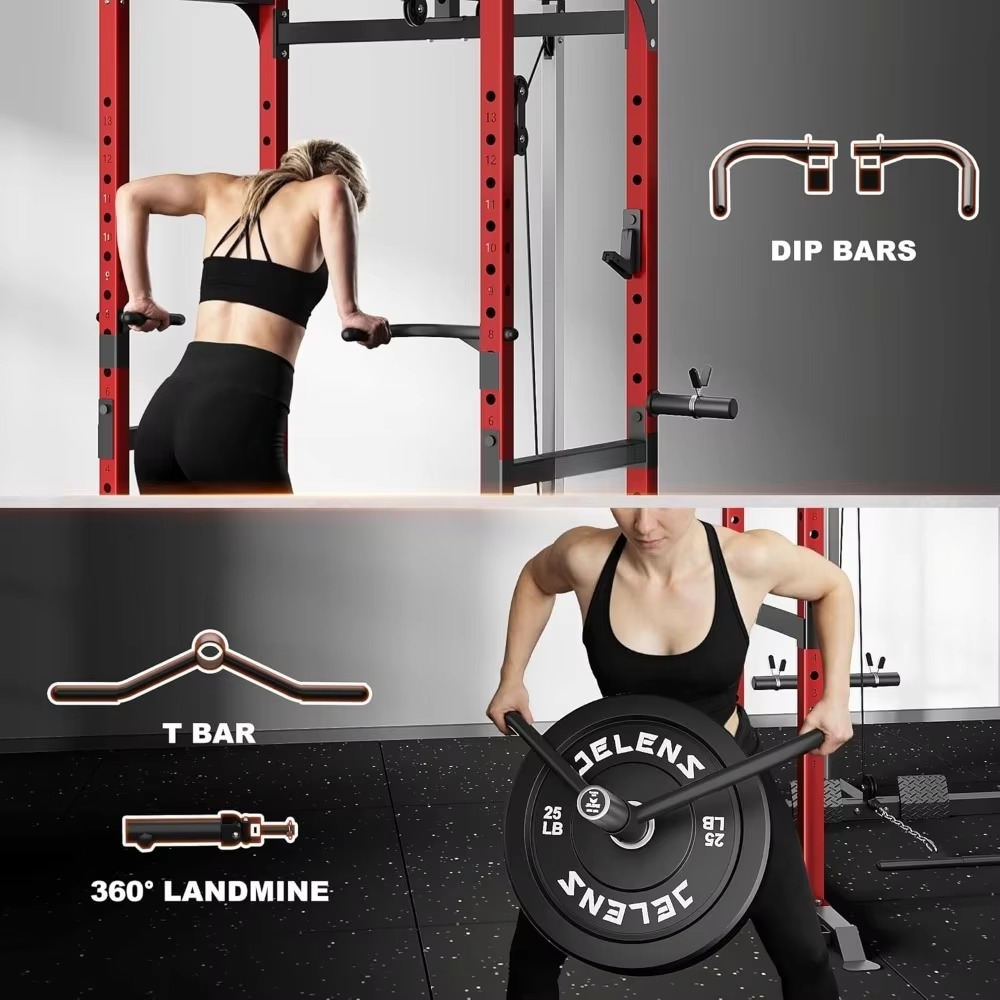 S21 Power Cage Multi-Function  - Home Gym Cable Machine ulasan dan harga