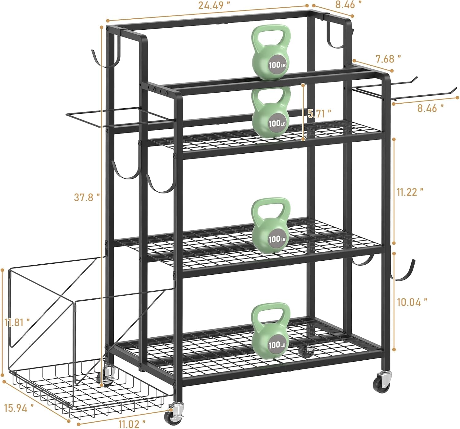 Home Gym Storage, No Material  - Home Gym Workout ulasan dan harga