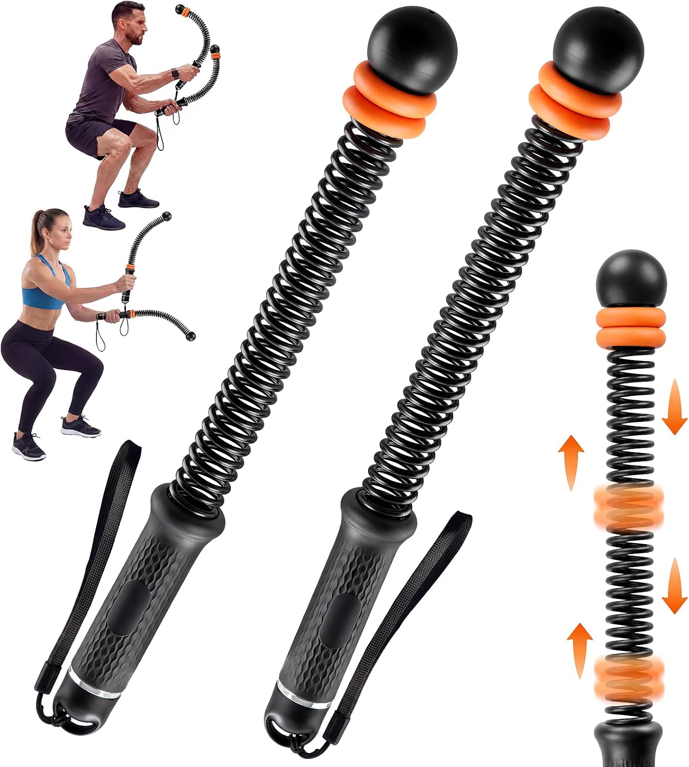 Adjustable Ropeless Battle Rop - Home Gym Women ulasan dan harga