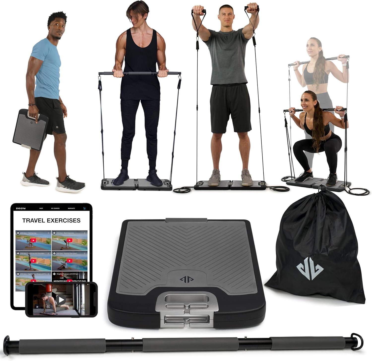 All-in-One Portable Home Gym:  - Home Gym Workout ulasan dan harga