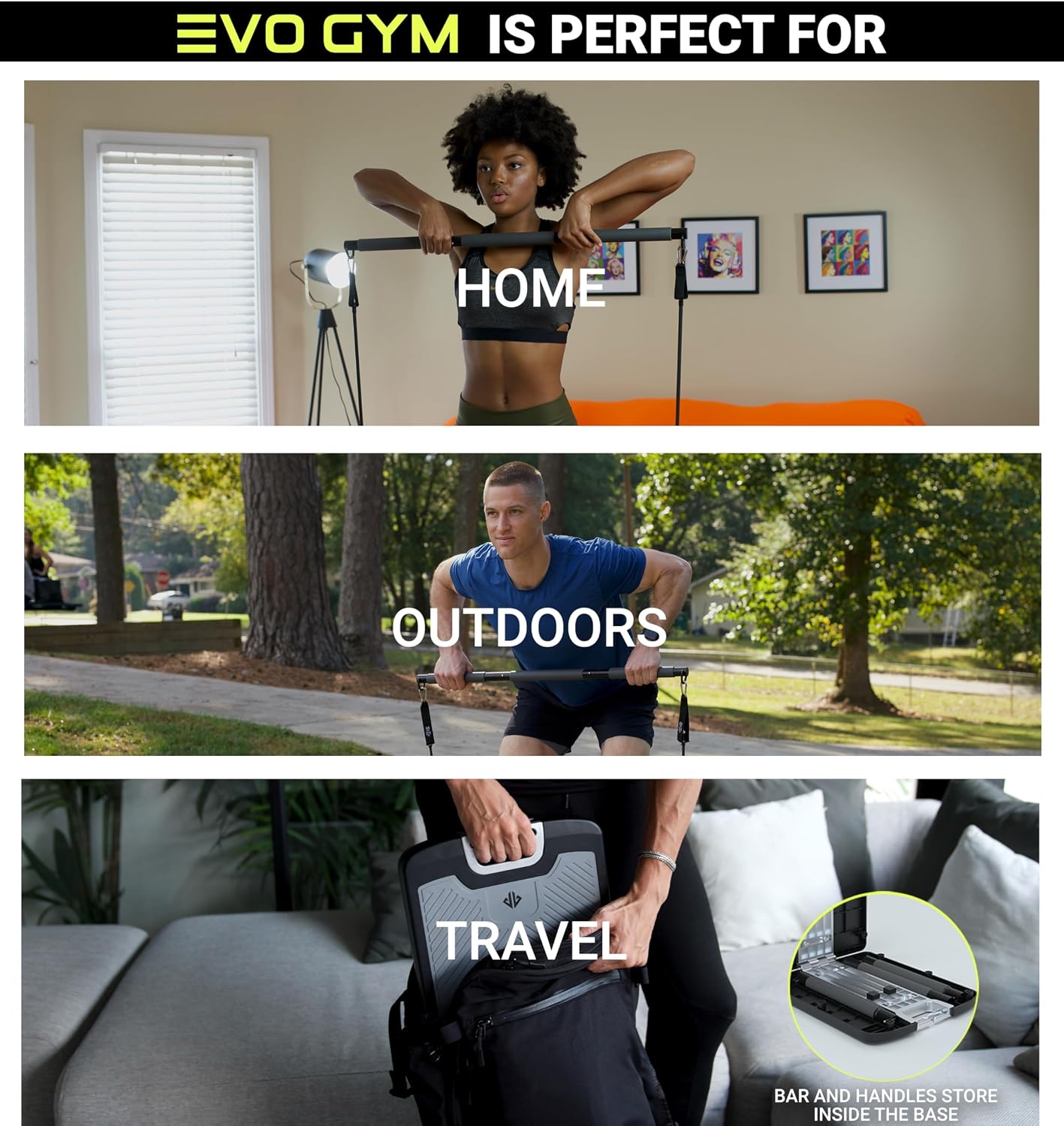 All-in-One Portable Home Gym:  - Home Gym Workout ulasan dan harga