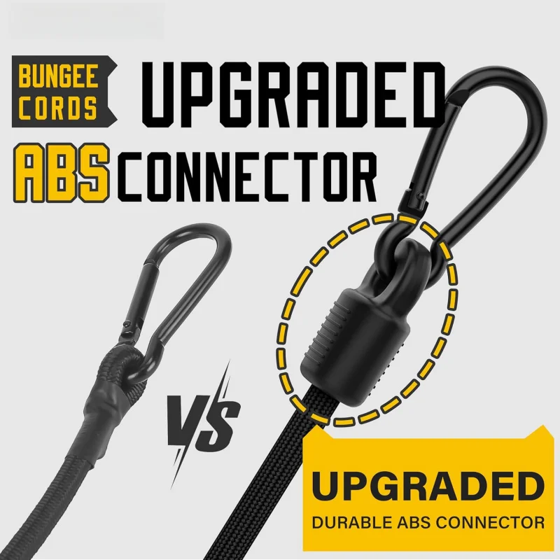 1-6PCS Adjustable Bungee Cord  - Resistance Band Heavy ulasan dan harga