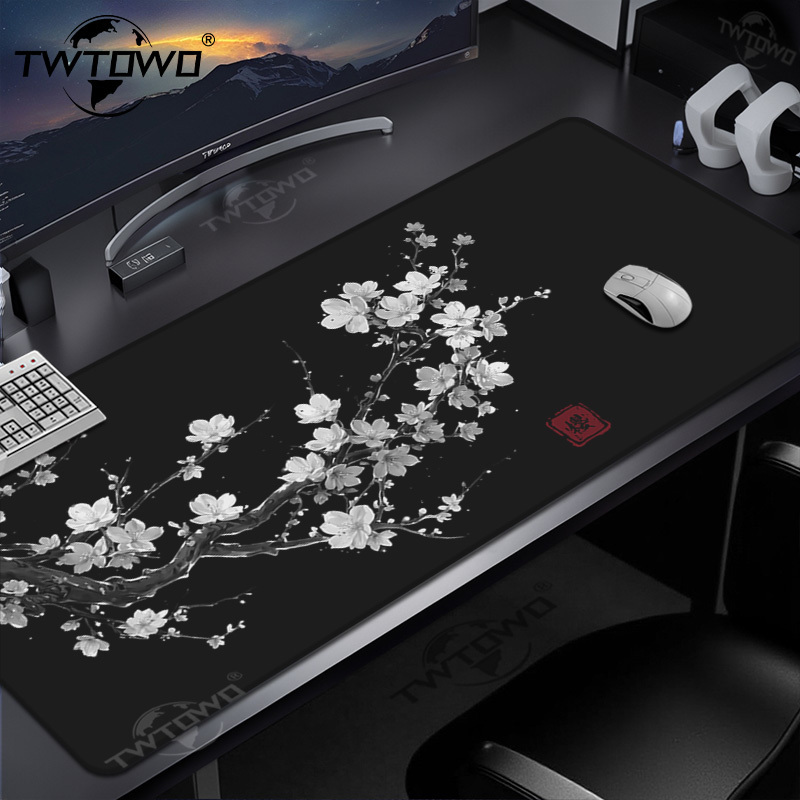 Mouse Pad Black And White Japa - Home Gym Xxl ulasan dan harga