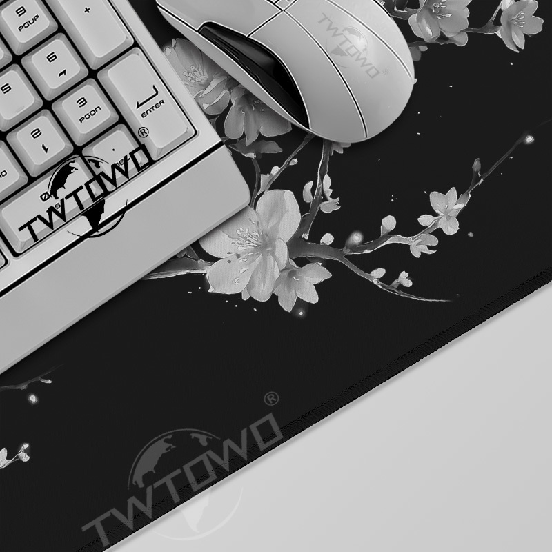 Mouse Pad Black And White Japa - Home Gym Xxl ulasan dan harga