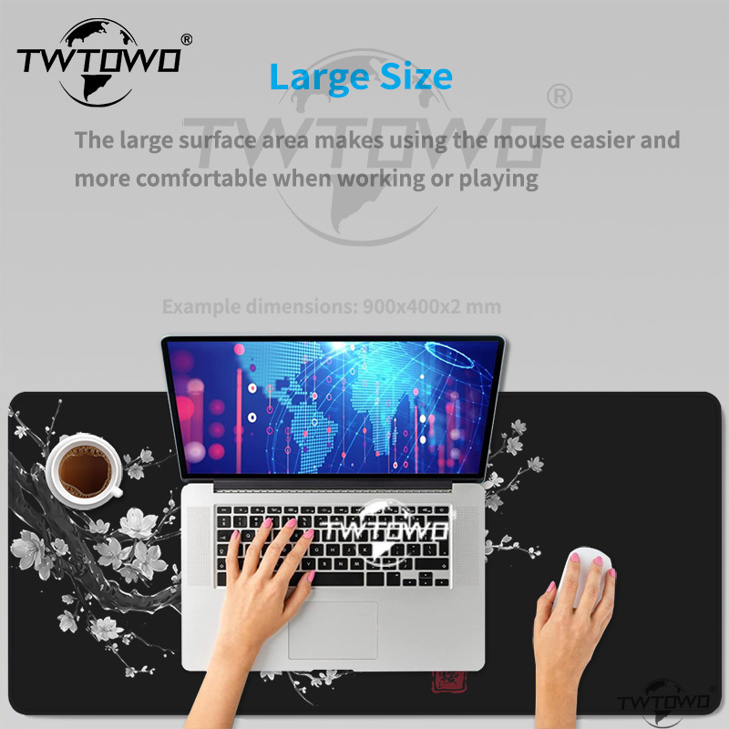 Mouse Pad Black And White Japa - Home Gym Xxl ulasan dan harga