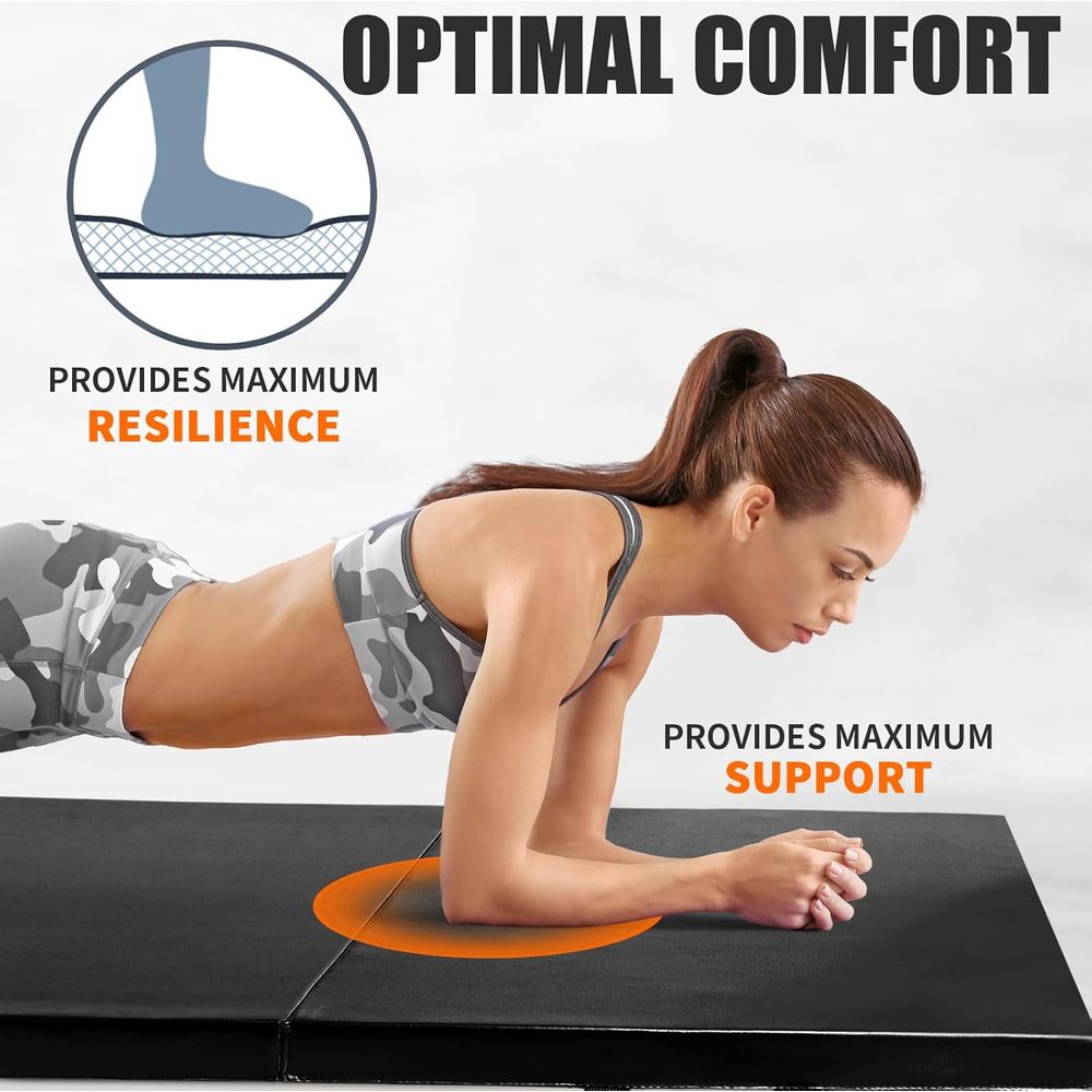 Enhanced 2 Thick Gym Mat, 3'x6 - Home Gym Yoga ulasan dan harga