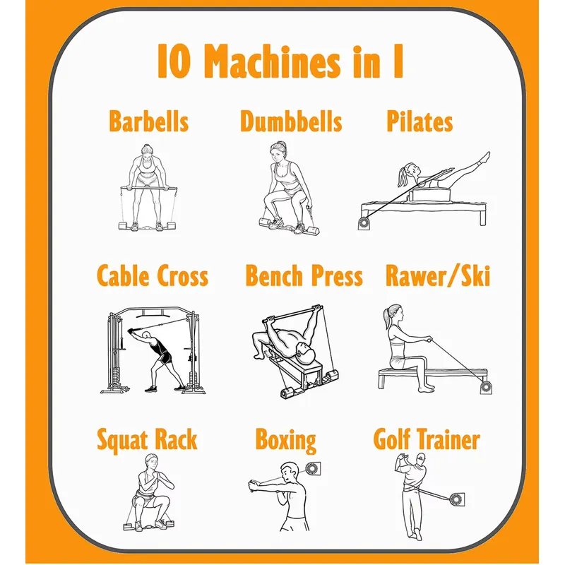 Multi Functional Gym Equipment - Home Gym Cable Machine ulasan dan harga