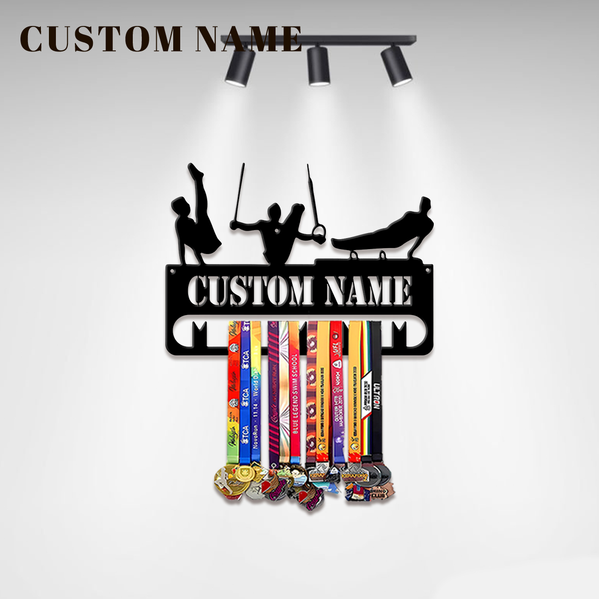 1pc Custom Fitness Metal Medal - Home Gym Yoga ulasan dan harga