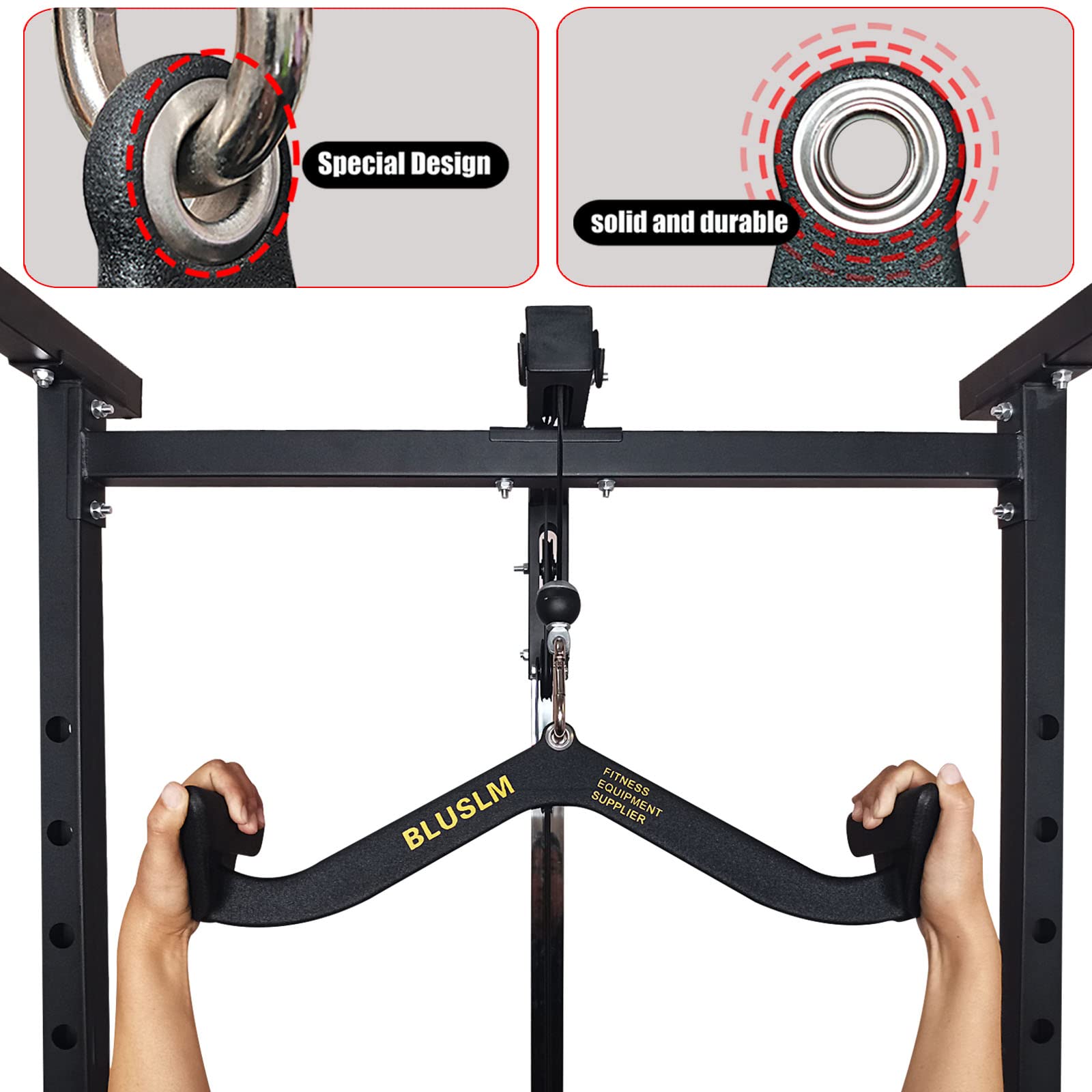 Home Gym Fitness Lat Pull Down - Home Gym Cable Machine ulasan dan harga