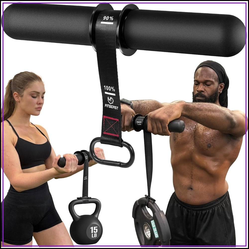 Forearm Strengthener & Wrist R - Wrist Roller Forearm ulasan dan harga