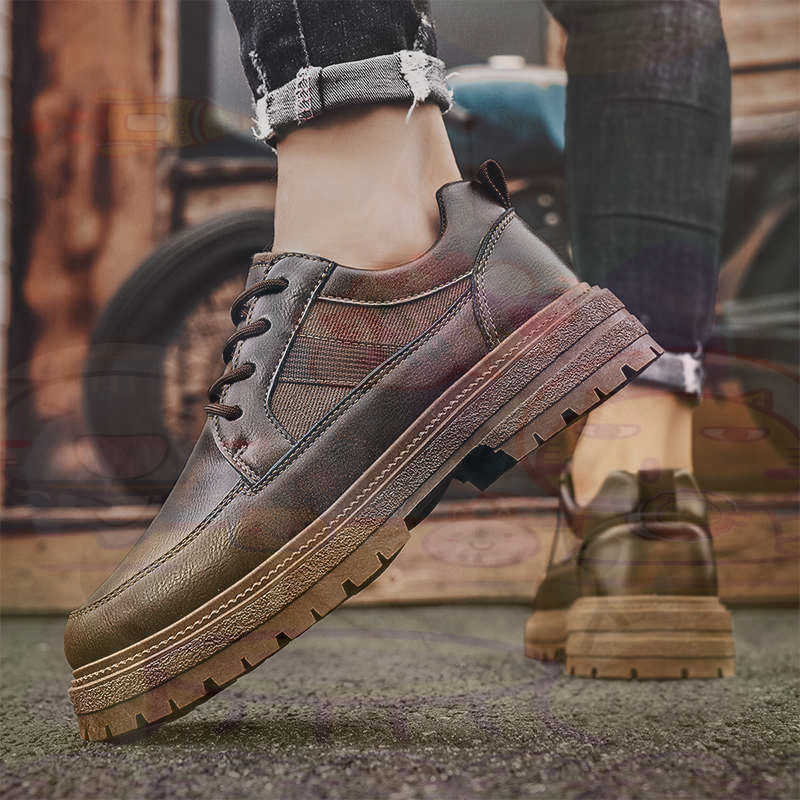 Dark Natural Leather Fashion T - Home Gym Old School ulasan dan harga