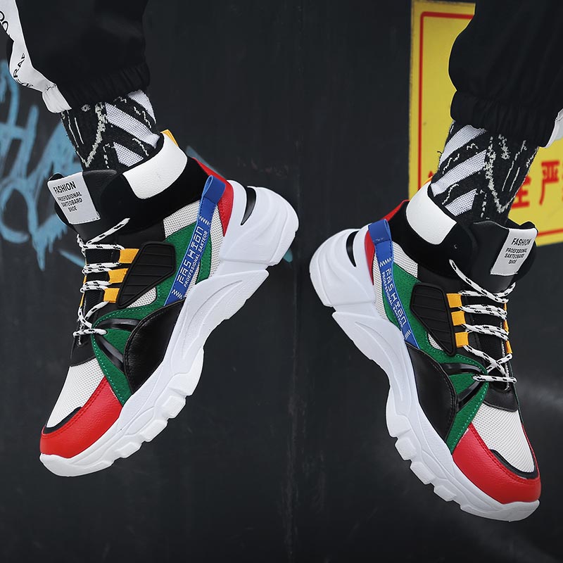 Hightop Summer Men's Sport Sho - Home Gym Old School ulasan dan harga