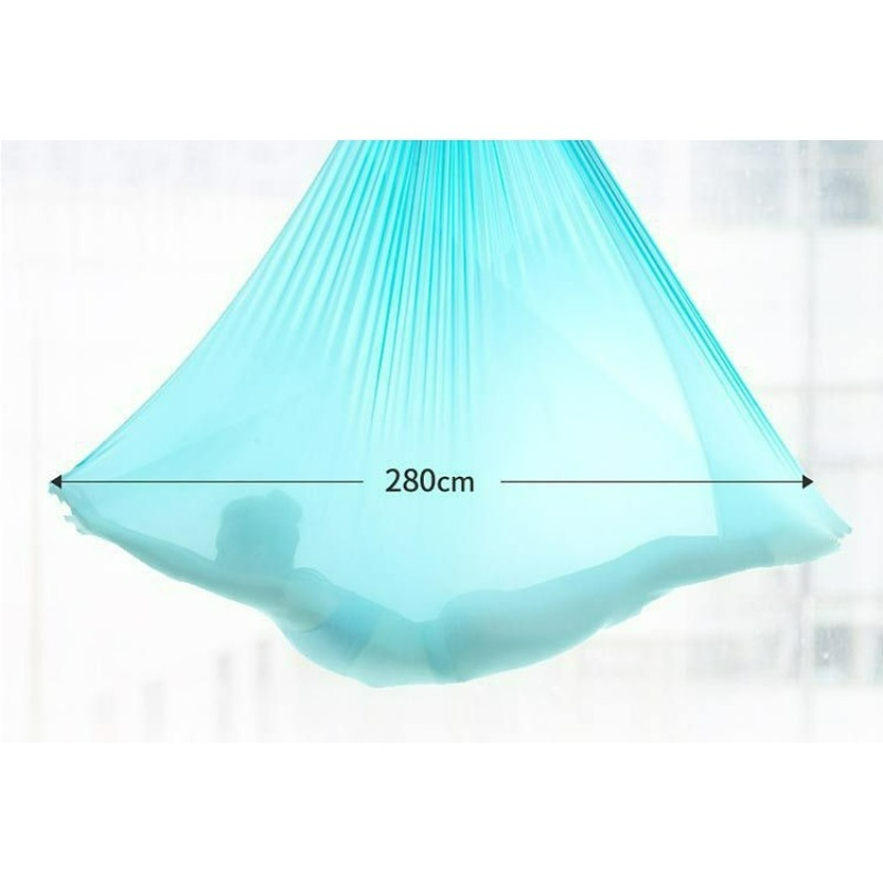 5 X 2.8 M Stretch Aerial Yoga  - Home Gym Set ulasan dan harga