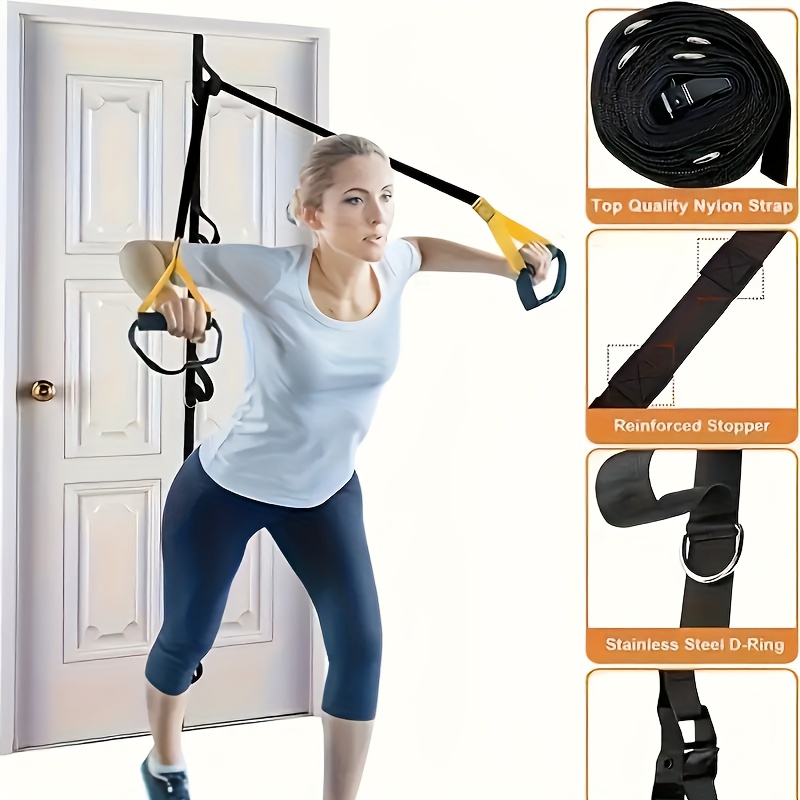 1pc Heavy-Duty Suspension Trai - All In One Gym Home Equipment ulasan dan harga