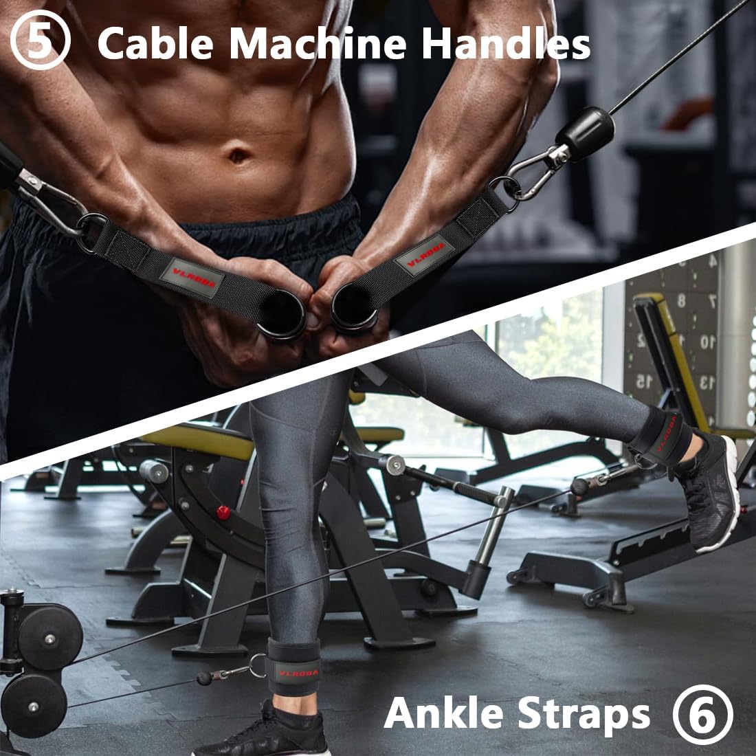 Home Gym Cable Attachments Set - Home Gym Set ulasan dan harga