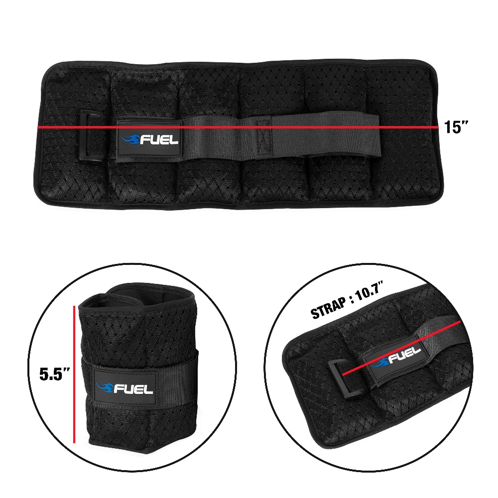 Adjustable Wrist Weights Ankle - Home Gym Total Fitness ulasan dan harga
