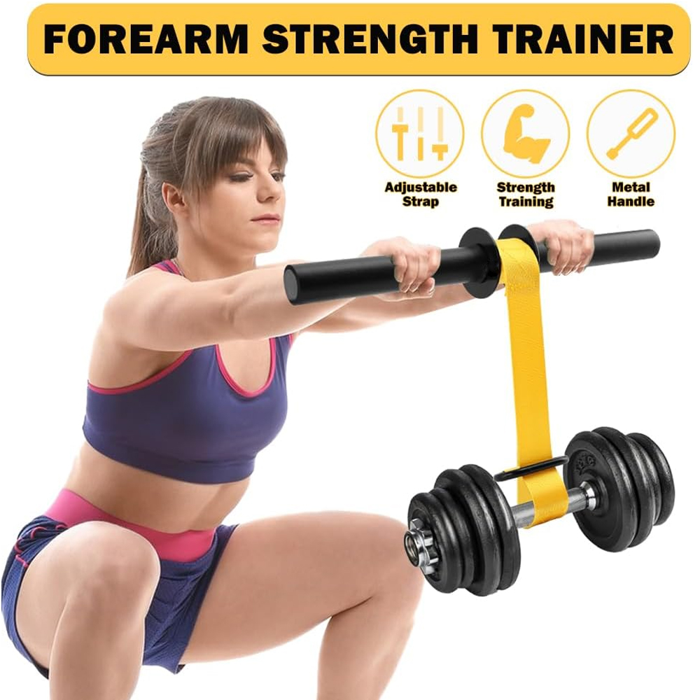 Forearm Strength Trainer Wrist - Wrist Roller Forearm ulasan dan harga