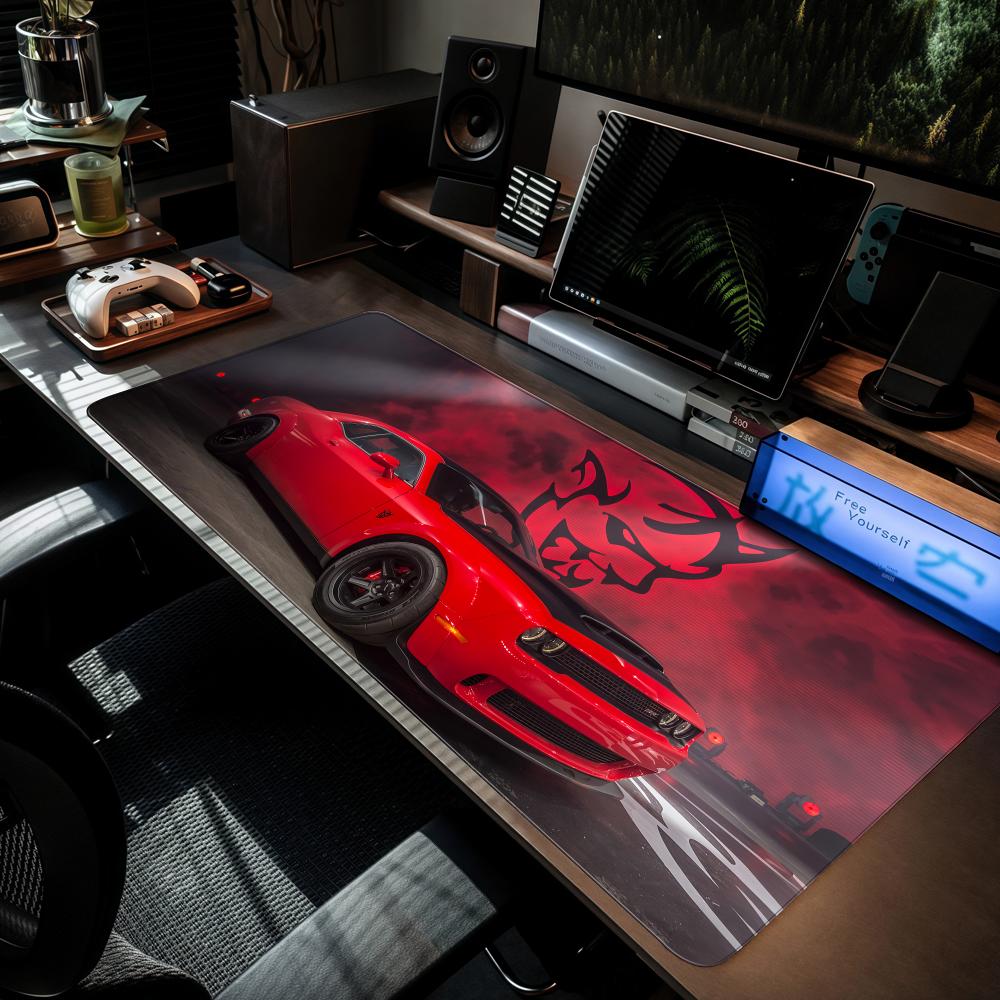 D-DodgeS Car Cool Mouse Pad XX - Home Gym Xxl ulasan dan harga