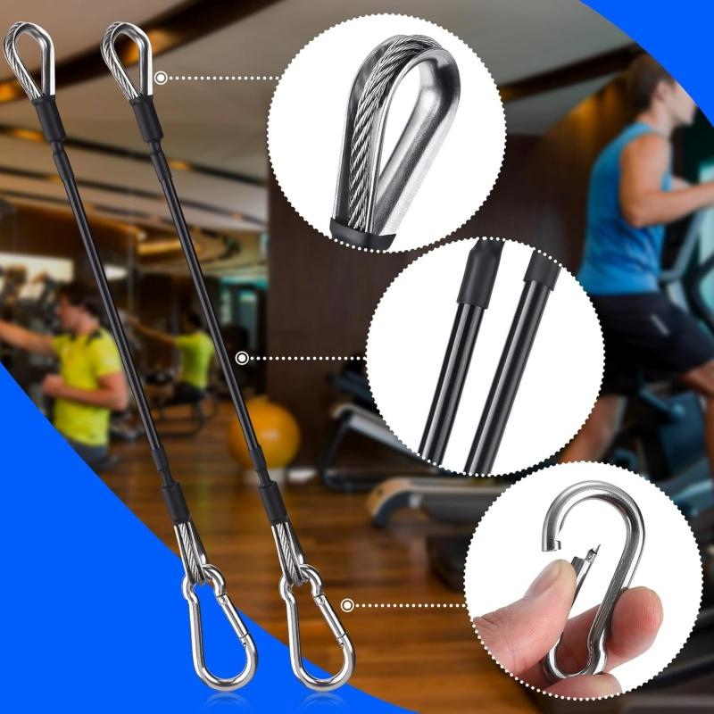 1/2Pcs Gym Cable Extension Com - Home Gym Cable Machine ulasan dan harga