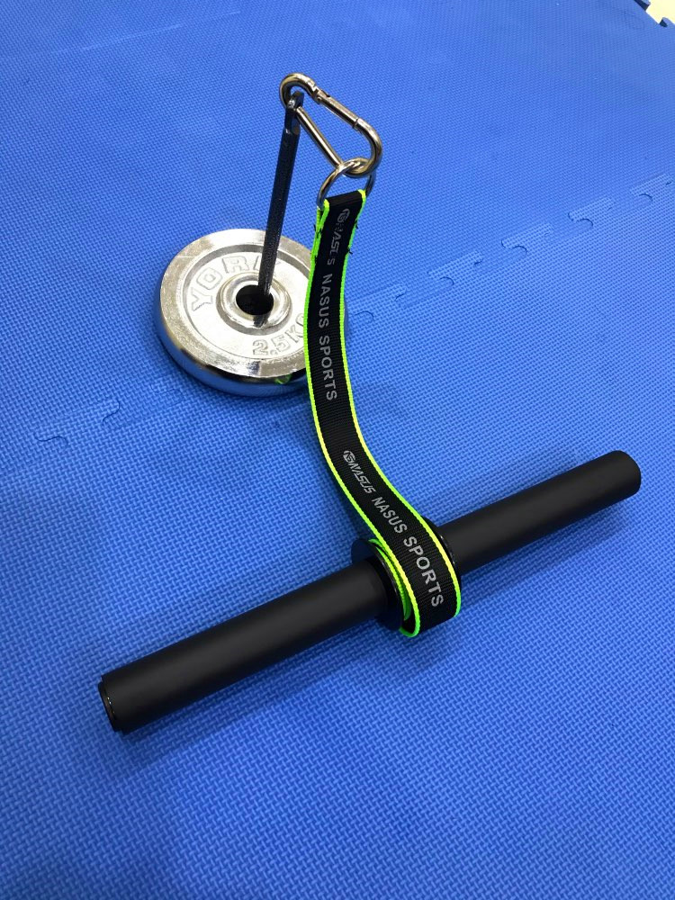 Arms Strength Exercise Fitness - Wrist Roller Forearm ulasan dan harga