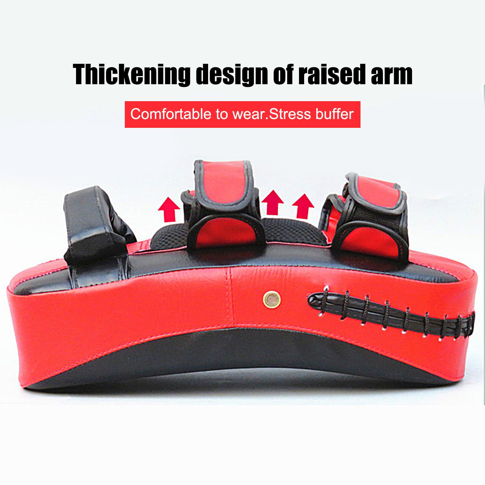 Boxing Pads PU Leather Curved  - Home Gym Women ulasan dan harga