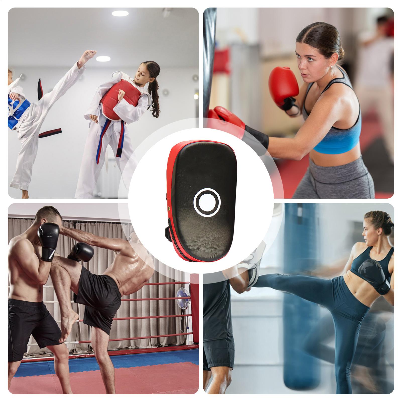 Boxing Pads PU Leather Curved  - Home Gym Women ulasan dan harga