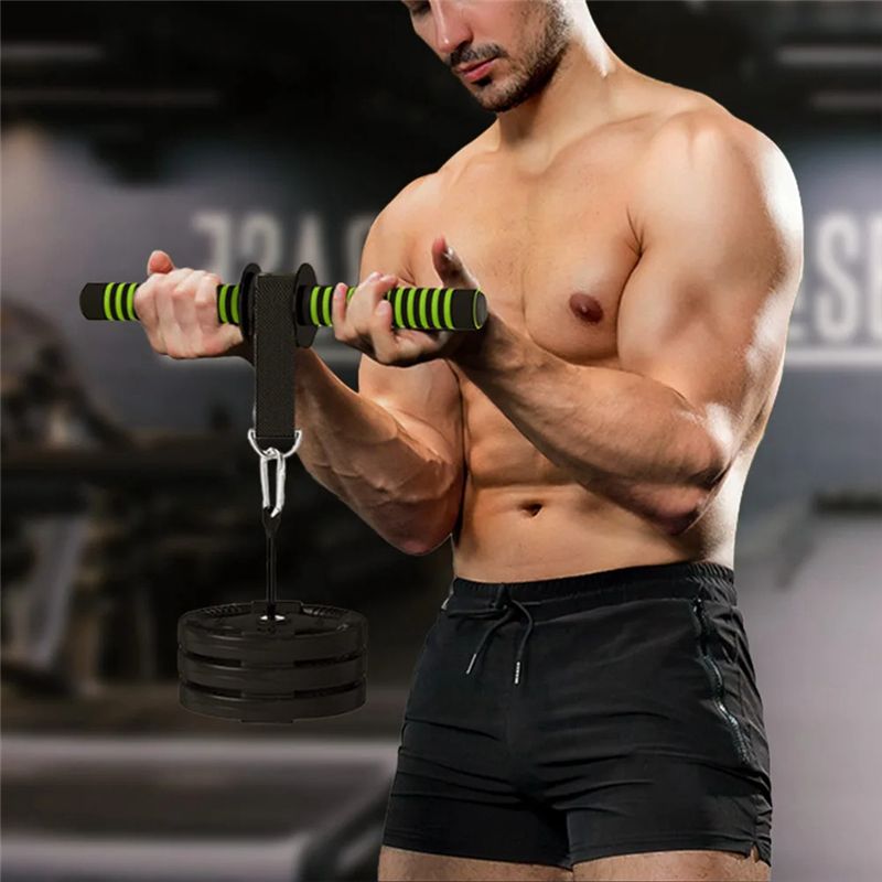 【Supernew】1 PCS Forearm Streng - Wrist Roller Forearm ulasan dan harga