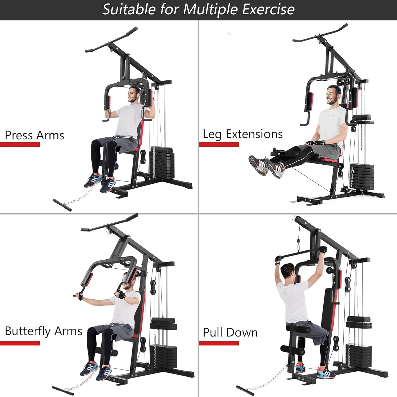 Multifunction Home Gym Weight  - Home Gym Total Fitness ulasan dan harga