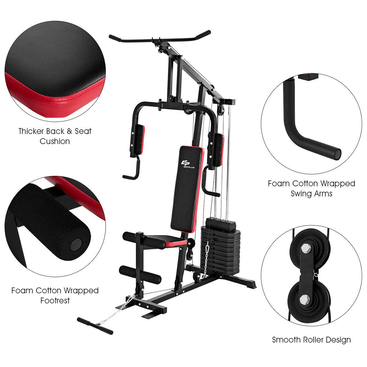 Multifunction Home Gym Weight  - Home Gym Total Fitness ulasan dan harga