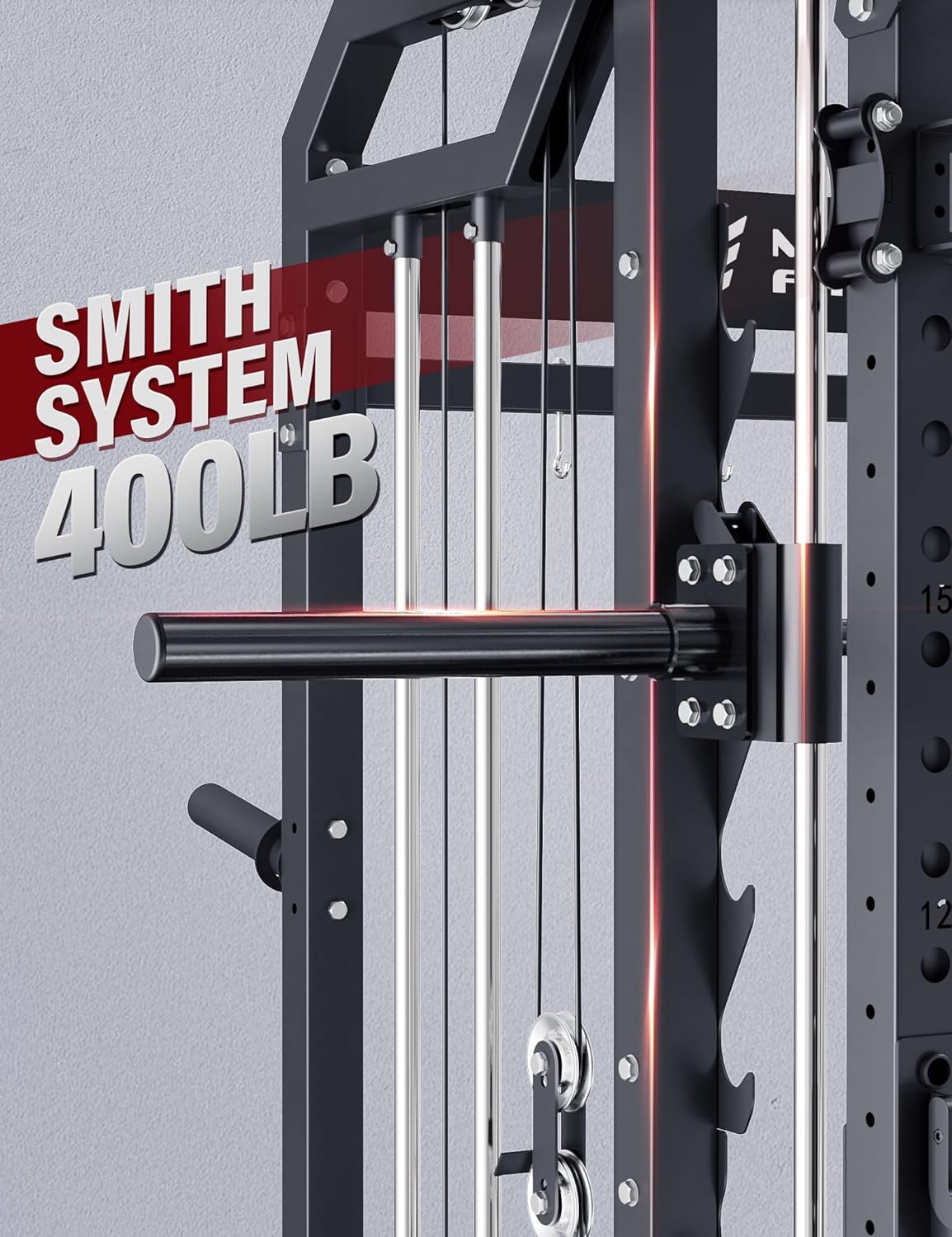 Smith Machine Home Gym Squat R - Home Gym Cable Machine ulasan dan harga