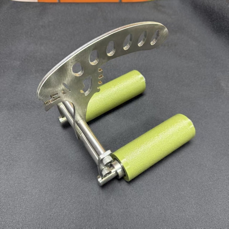 L Shaped Wrist Roller Dual Han - Wrist Roller Forearm ulasan dan harga