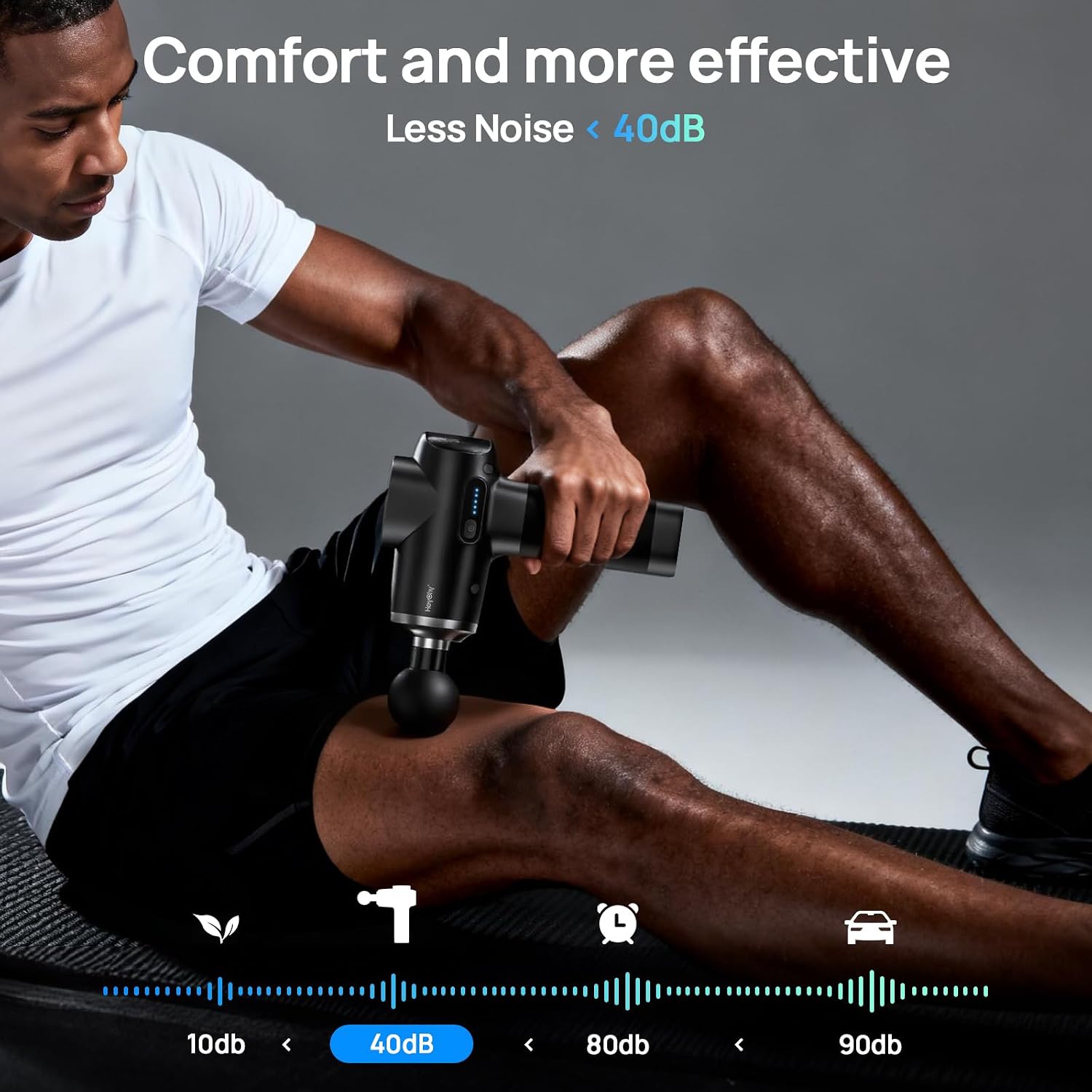 Percussion Massage Gun Deep Ti - Home Gym Women ulasan dan harga