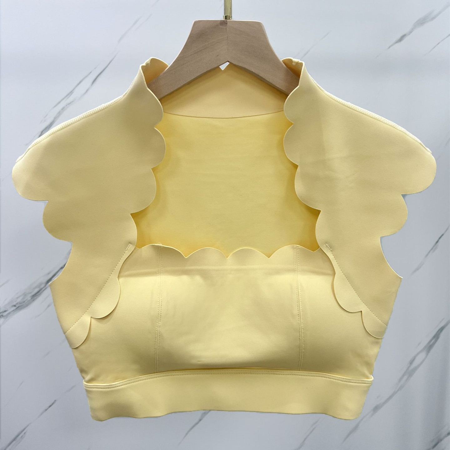Pad Wavy Women Sports Vest Yog - Home Gym Women ulasan dan harga
