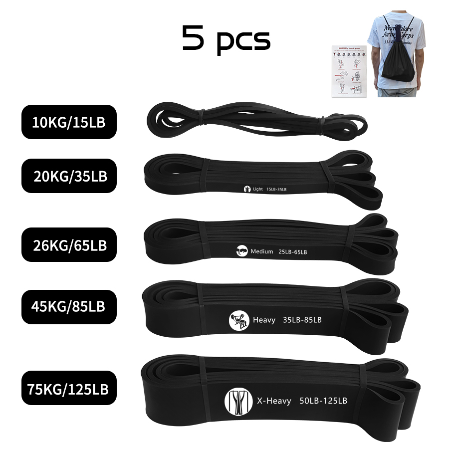 Exercise Elastic Band For Spor - Resistance Band Heavy ulasan dan harga