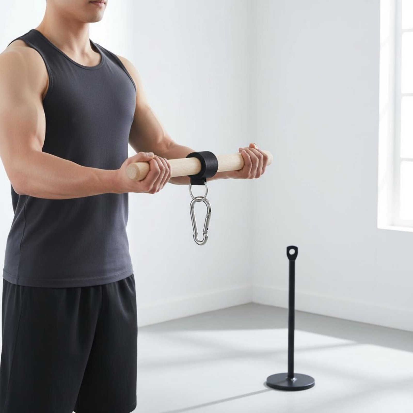 Wrist and Forearm Winder Sturd - Wrist Roller Forearm ulasan dan harga