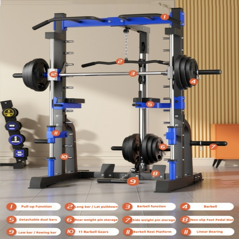 Multi-functional home comprehe - Home Gym Cable Machine ulasan dan harga