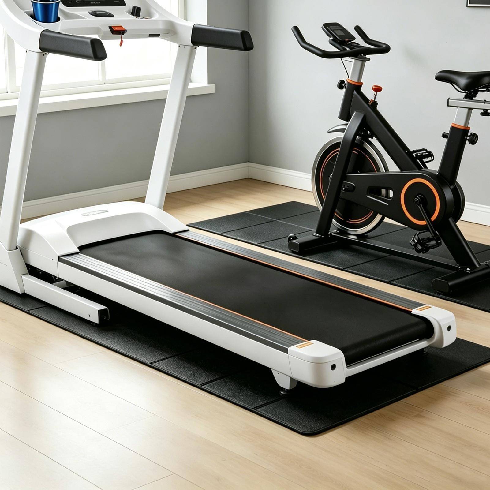 Under Treadmill Mat Heavy Duty - Home Gym Workout ulasan dan harga