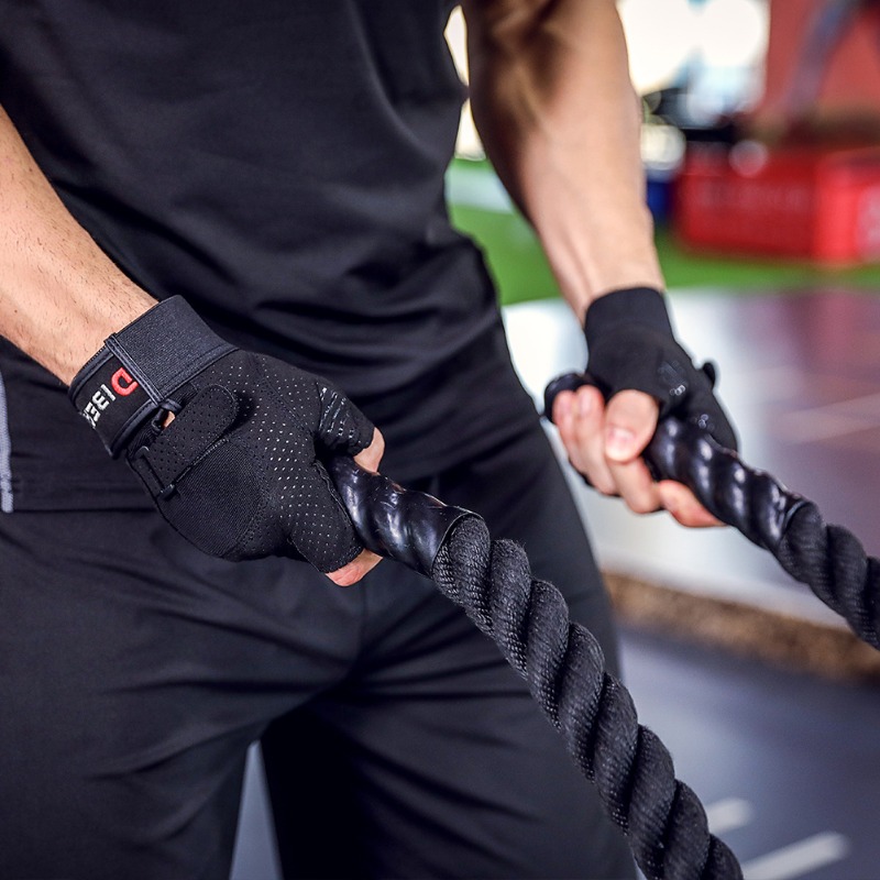 Bodybuilding Gym Gloves Powerl - Home Gym Yoga ulasan dan harga