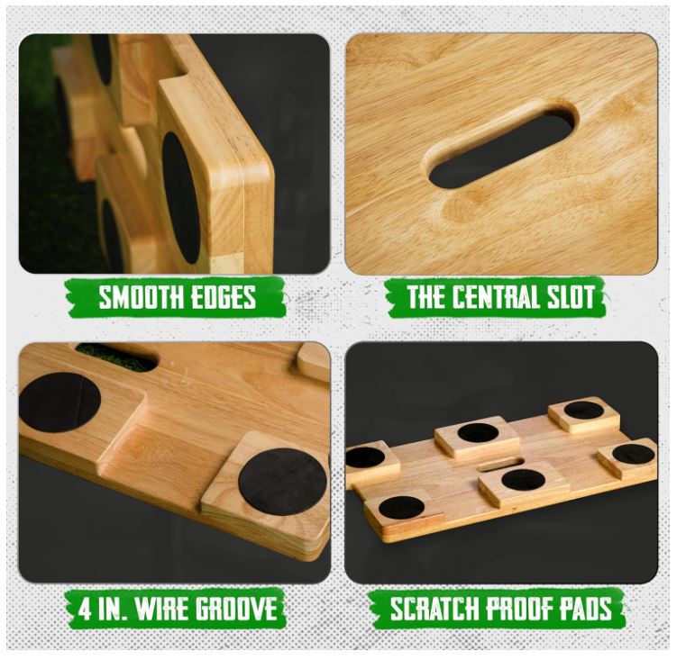 Wood Fitness Board Total Body  - Home Gym Total Fitness ulasan dan harga